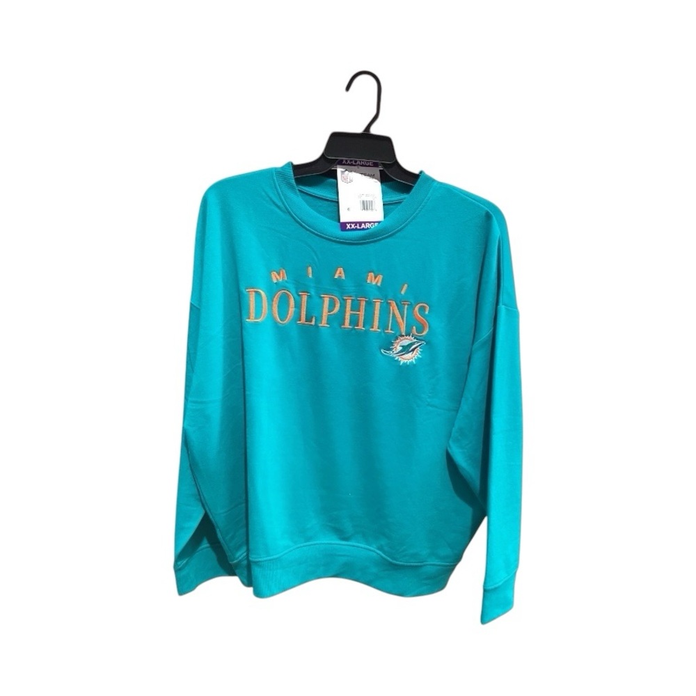 NFL Miami Dolphins Women’s Sleepwear Sweatshirt